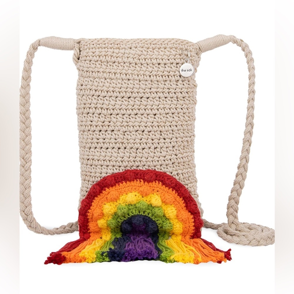 The Sak Josie Rainbow Mini Crossbody NWT